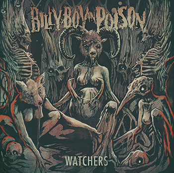 Billy Boy In Poison - Watchers - Album Cover - Mighty Music
